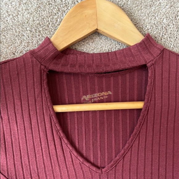 Burgundy Knit Dress - Picture 4 of 4